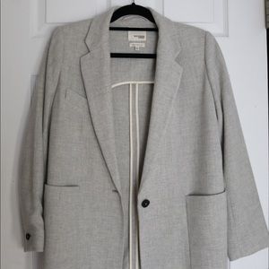Wilfred free grey wool blazer jacket